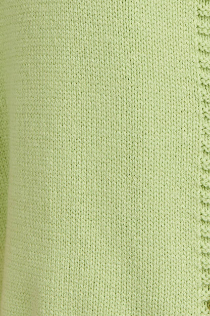 Le-Lis SHORT SLEEVE CARDIGAN: LT BLUE