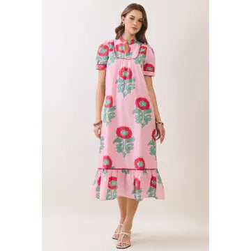 TCEC pink poppy dress