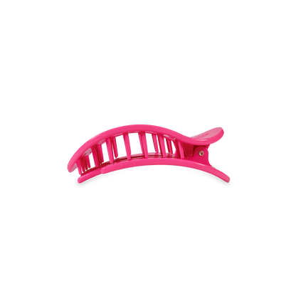 Flat Round Hair Clip | Small | Tropical Punch