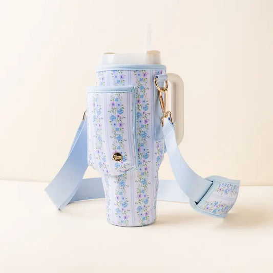 Tumbler Sling Petal Paradise Blue