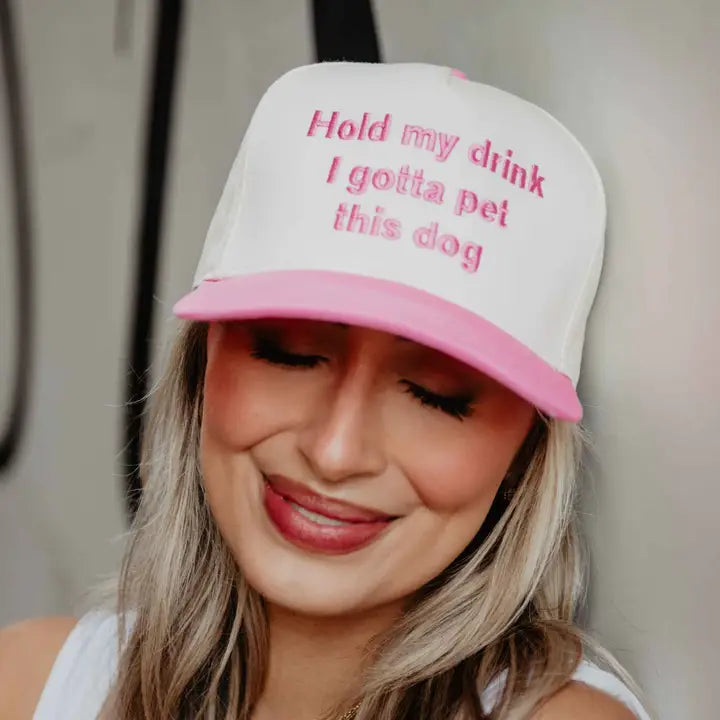 Hold My Drink Trucker Hat