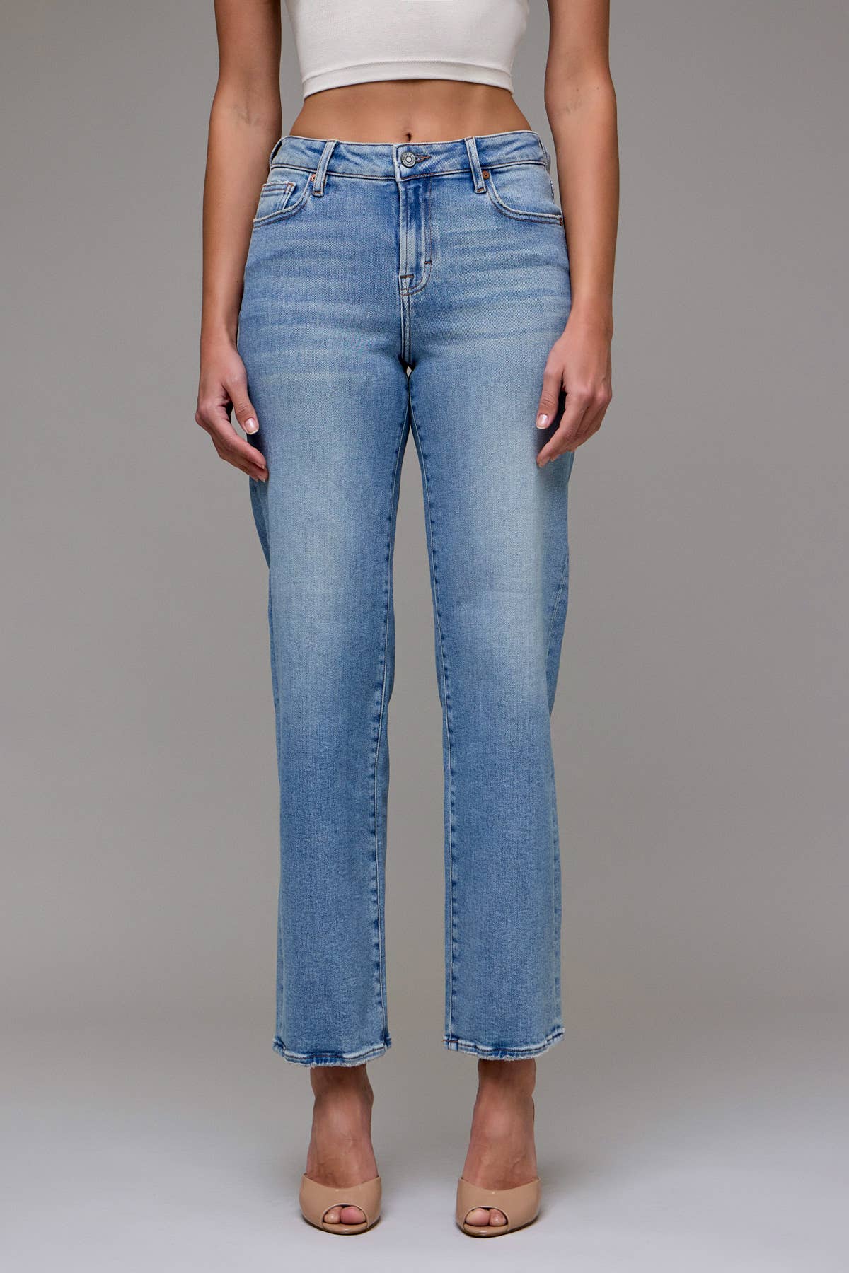 Hidden Vintage Wash Mid Classic Straight