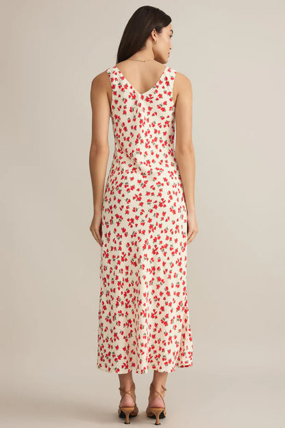 Hana La Rosa Ditsy Maxi Dress Sea Salt