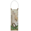 Raz 7 inch Holy Fam Wood Ornament