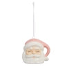 Raz 3.5 inch Pink Santa Ornament