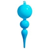 RAZ 10" Bright Blue Finial Ornament
