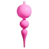 RAZ 10" Bright Pink Finial Ornament