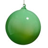 RAZ 5" Green Opaque Blown Glass Ornament