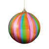 RAZ 4" Stripe Ball Ornament