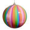 RAZ 6" Stripe Ball Ornament