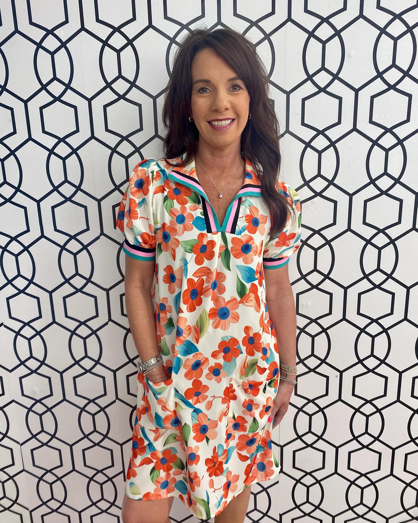 Poppy Puff Sleeve Dress