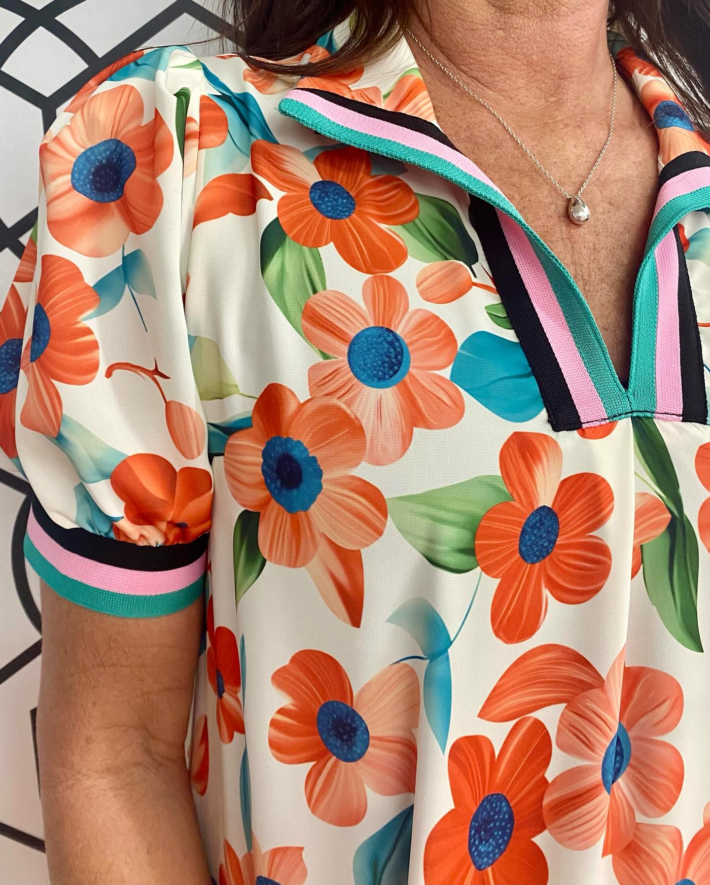 Poppy Puff Sleeve Dress