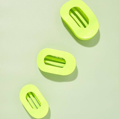 Flat Round Hair Clip | Medium | Summer Brights