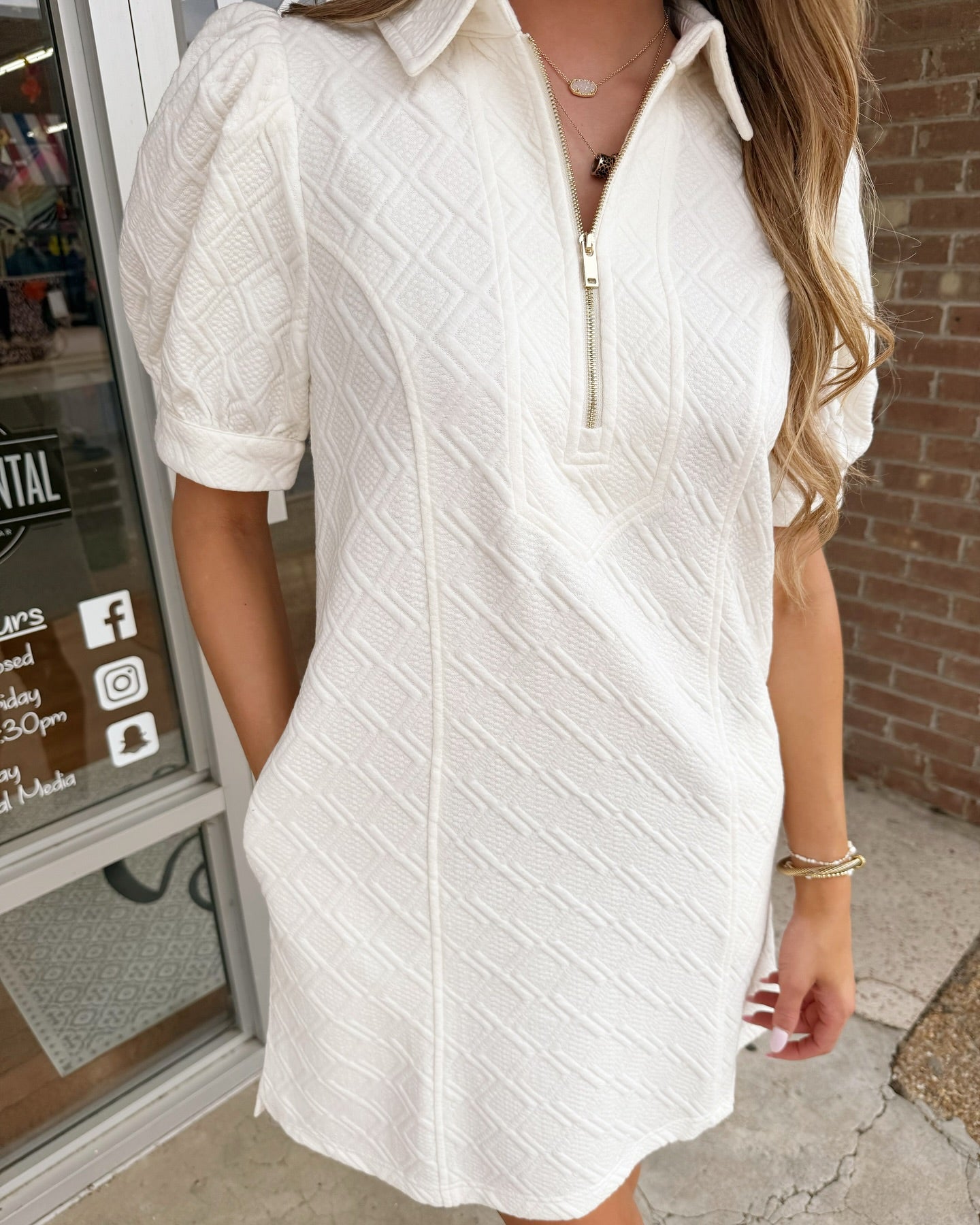 On The Go Mini Dress