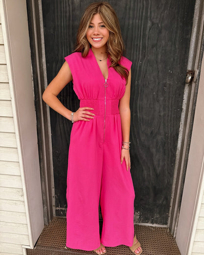 Chelsea Zip Jumpsuit