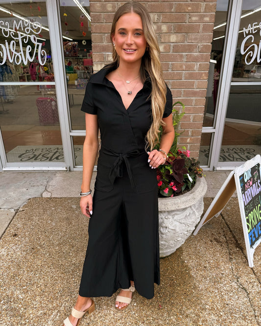 The Blaire Black Jumpsuit