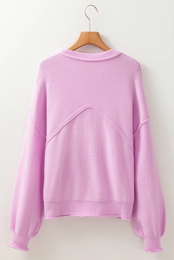 Lilac Knit Sweater