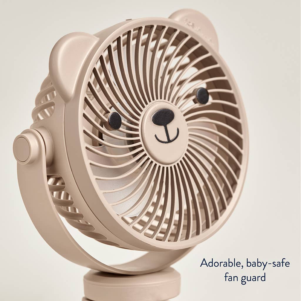 Itzy Breeze 3-Speed Stroller Fan Taupe