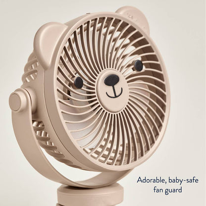 Itzy Breeze 3-Speed Stroller Fan Taupe