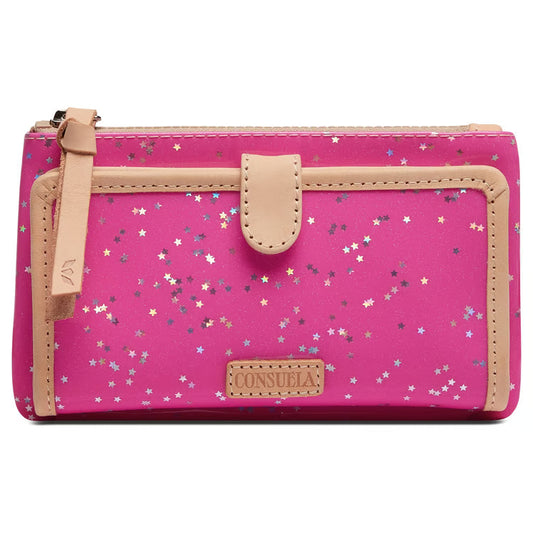 Consuela Slim Wallet Berry