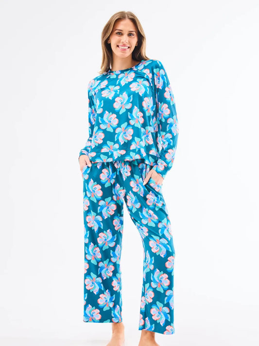 Mary Square PJ's Annie Center Stage Green