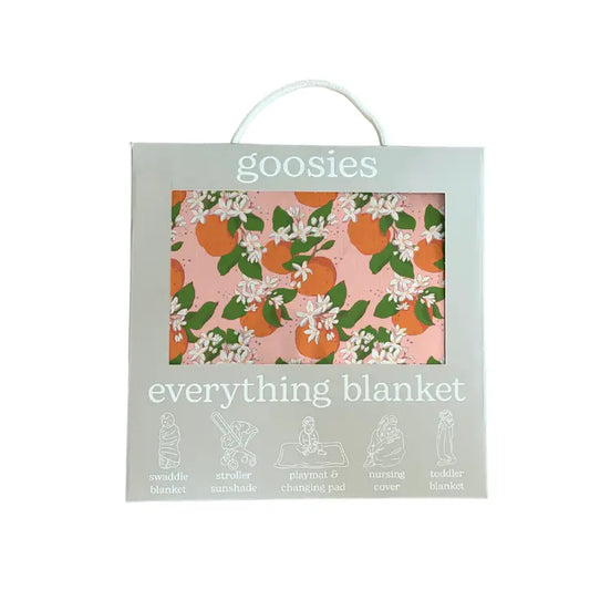 Orange Blossoms Everything Blanket