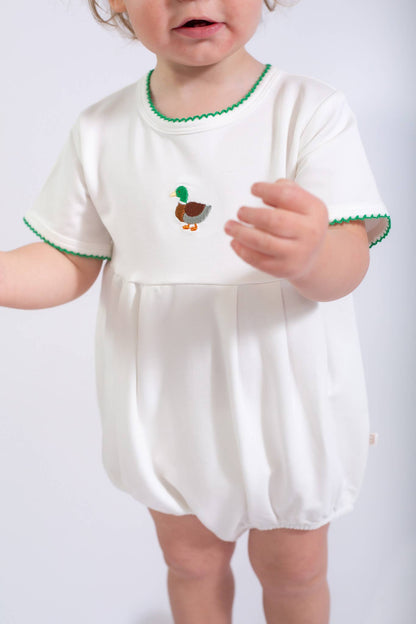 Pip Embroidered Bubble Mallard Duck 3-6mo