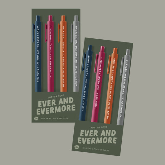 Ever and Evermore 4 Pack Jotters