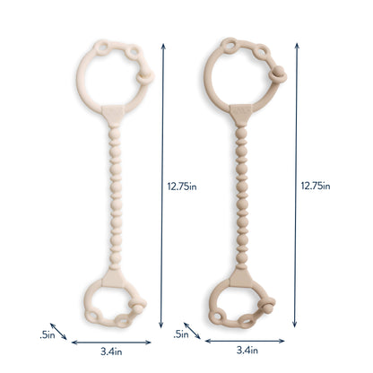 Itzy Ritzy Strap Pack- Toy and Snack Cup Strap