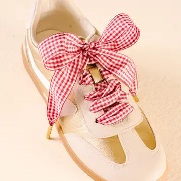 Darling Effect Step It Up Shoelace Red Gingham