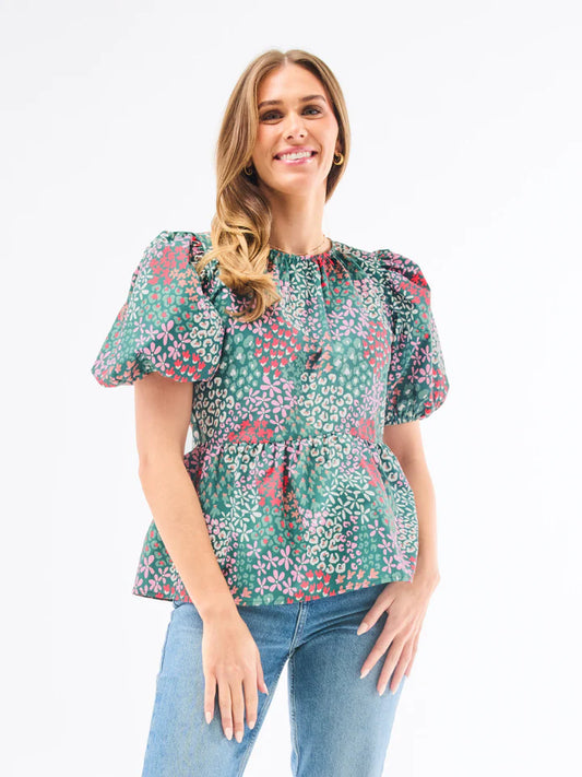 Mary Square Top Nina Open Meadows