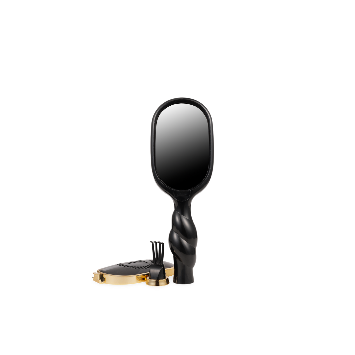 Teleties Mini Detangler Brush| Jet Black