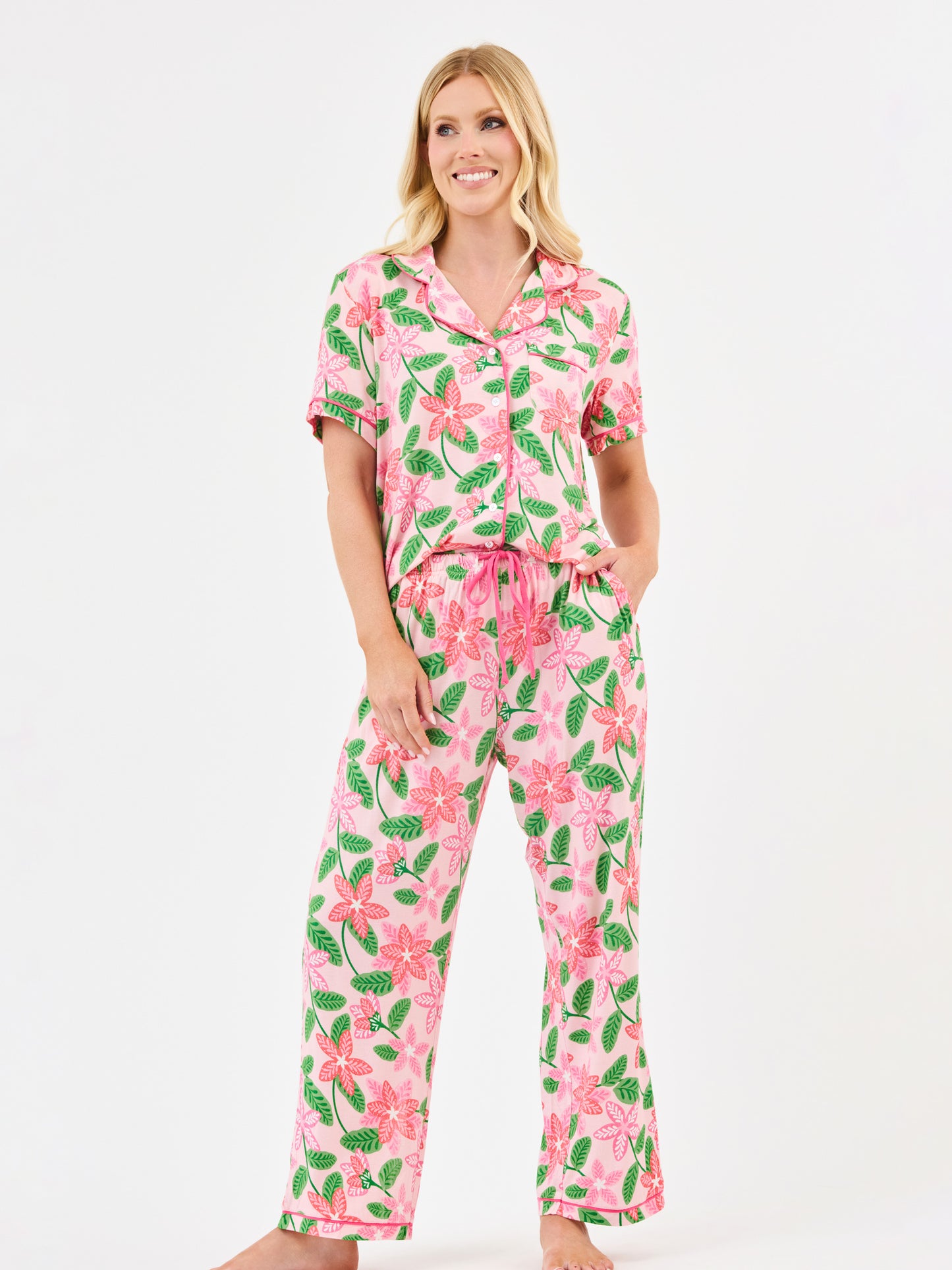Mary Square Pants Charlotte Island Muse Pink