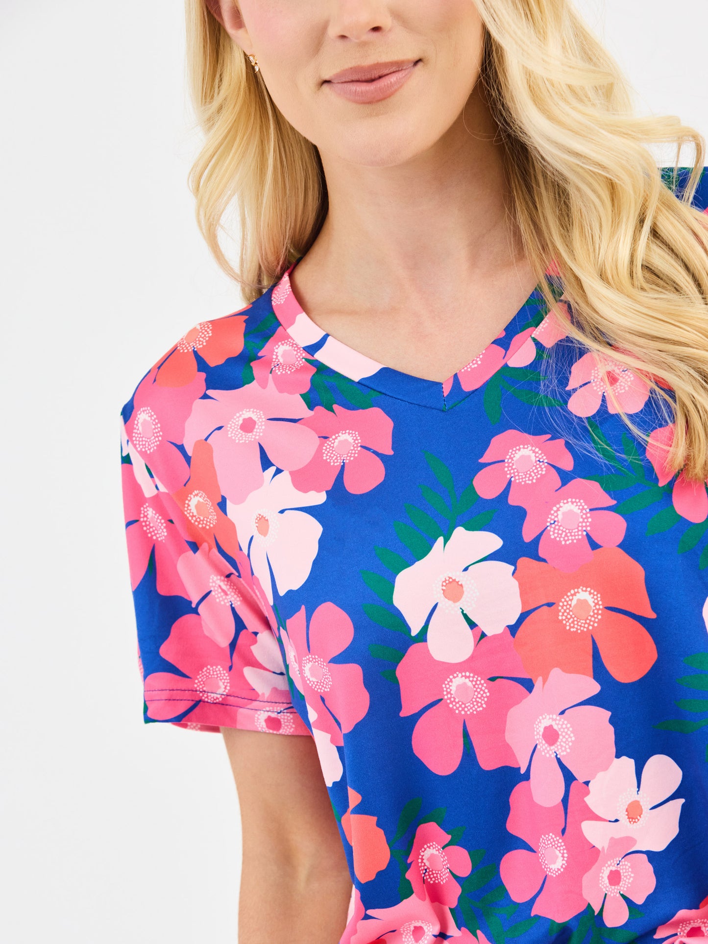 Mary Square Short Set Alli Petal Pop Blue