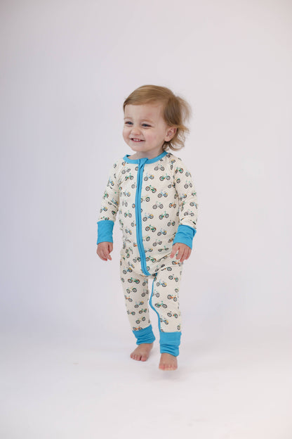 Bike Buddies LS Convertible Pjs : 3-6mth