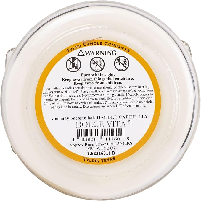 Tyler 22oz Candle - Dolce Vita