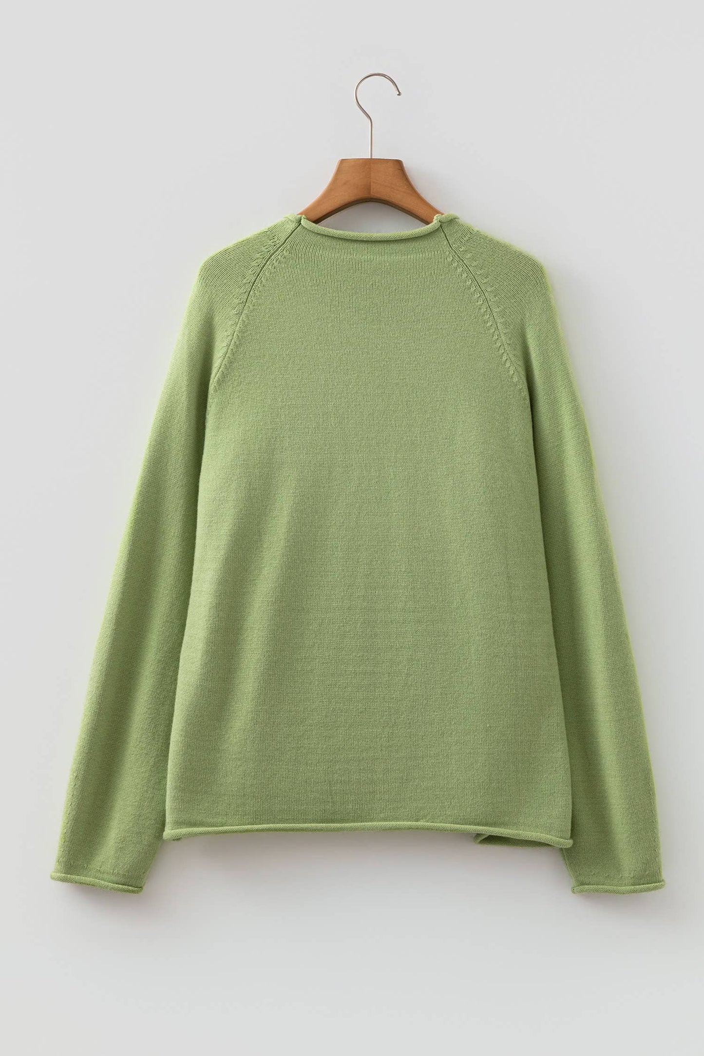 Fish Knit Oversized Mist Green