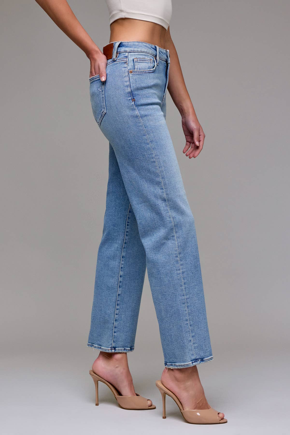 Hidden Vintage Wash Mid Classic Straight