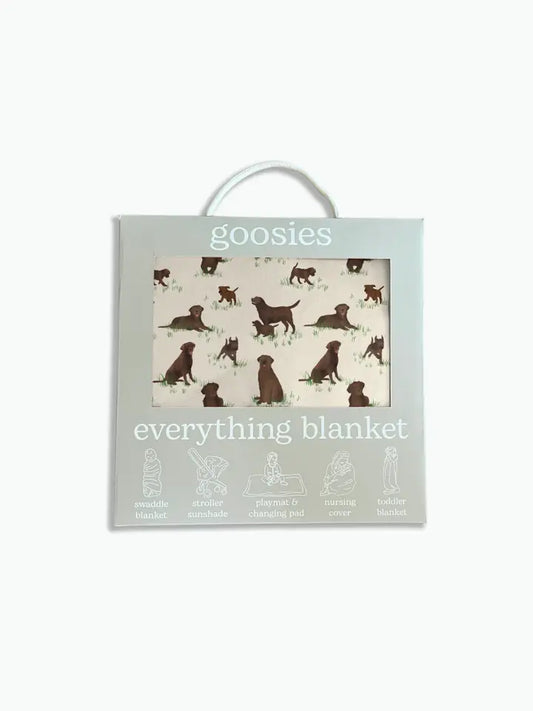 Chocolate Labs Everything Blanket