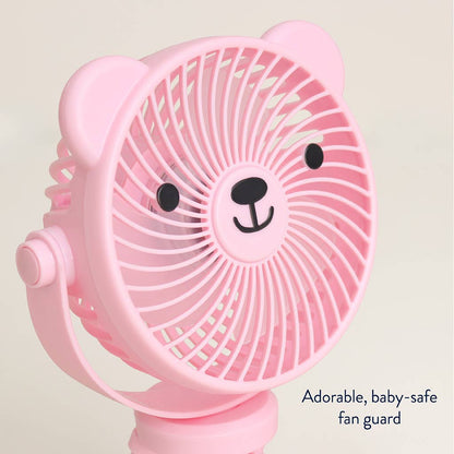 Itzy Breeze 3-Speed Stroller Fan Taupe