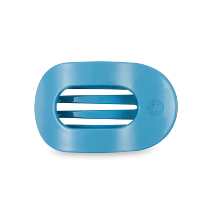 Flat Round Hair Clip | Medium | Summer Sky