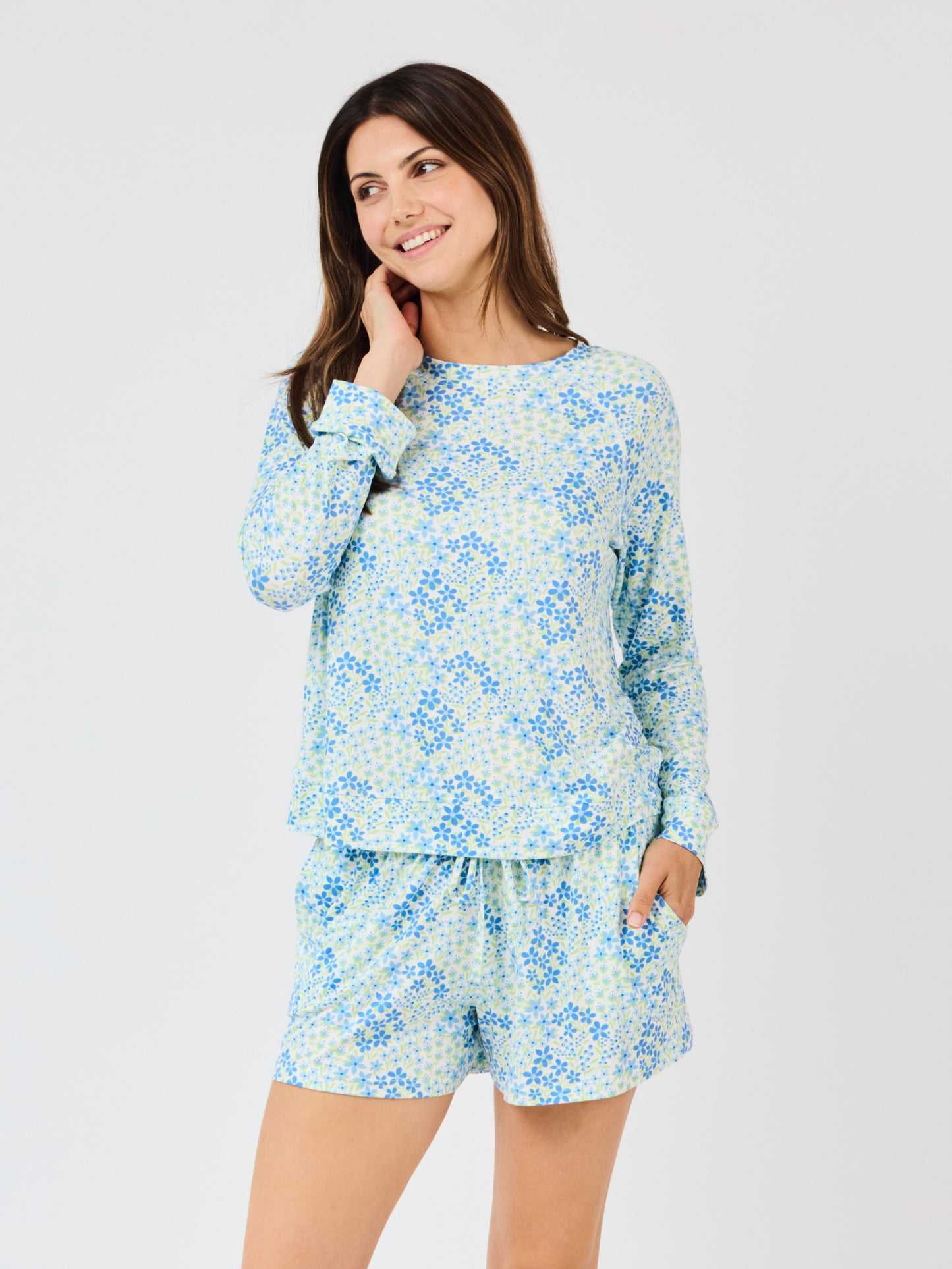Mary Square Short Set Annie Lakespur PJ's