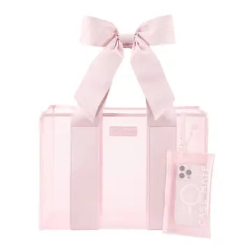 Case-Mate Ballet Pink Bow Jelly Bag