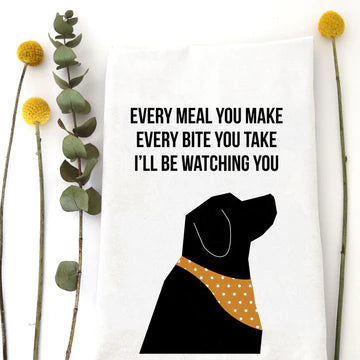 WW Tea Towel Bandana Dog