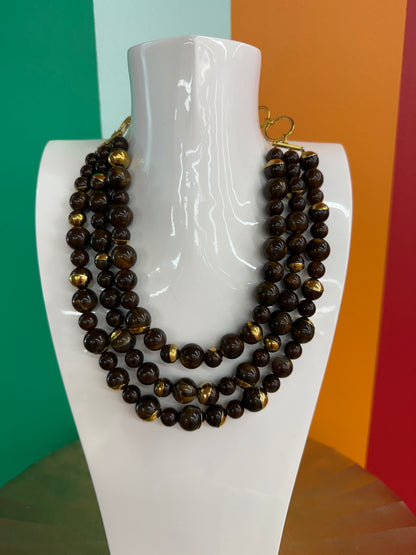 HD Triple Strand Necklace