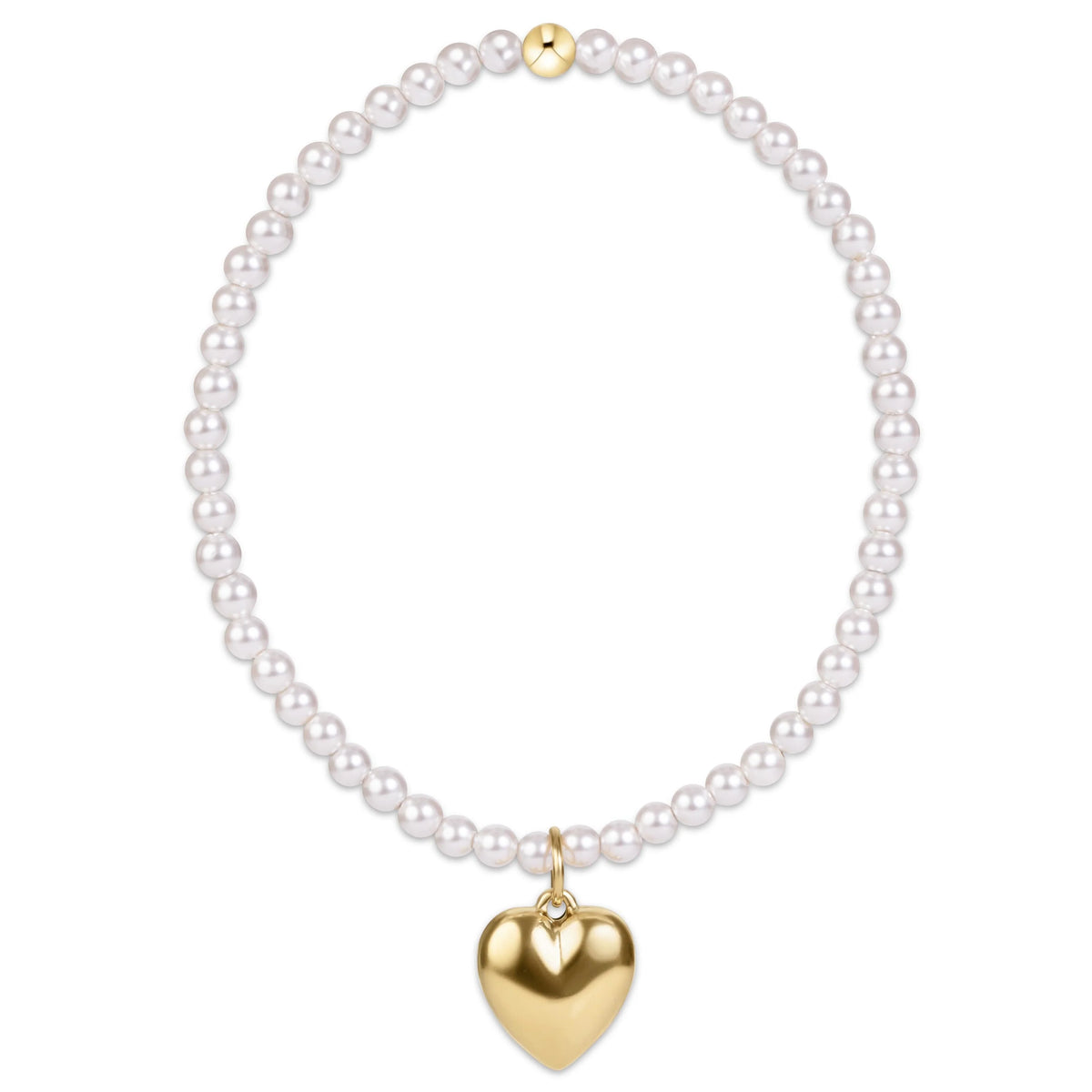 enewton Classic Pearl Love Plush Charm Bracelet