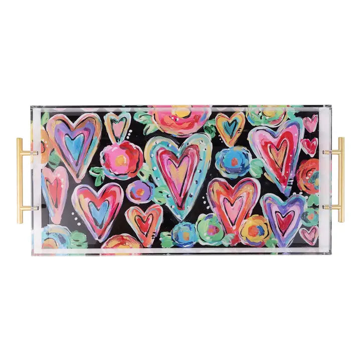 Acrylic Heart Tray