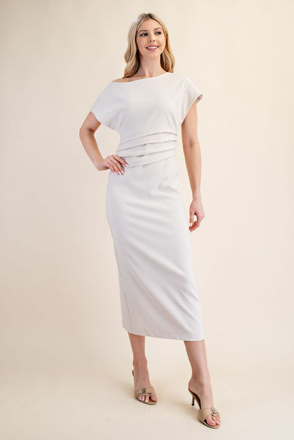 Ivory Midi Dress