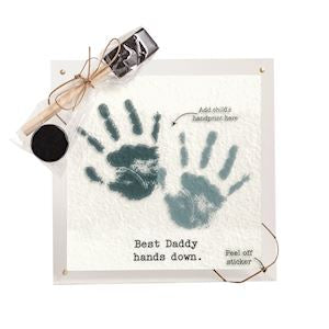 MP Dad Acrylic Handprint Frame