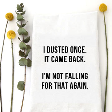 WW Tea Towel Dusted Once